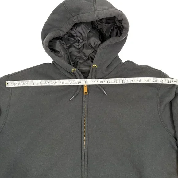 Carhartt Rain Defender 3-Season Midweight Hoodie - Black - Men's XL - Full Zip - Picture 4 of 8